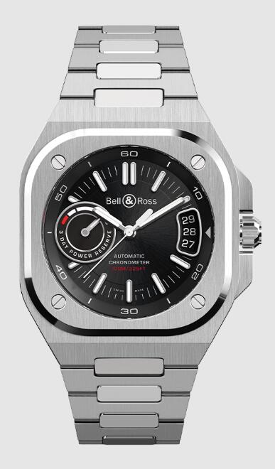 Review Bell and Ross BR 05 Replica Watch BR-X5 BLACK STEEL BRX5R-BL-ST/SST - Click Image to Close
